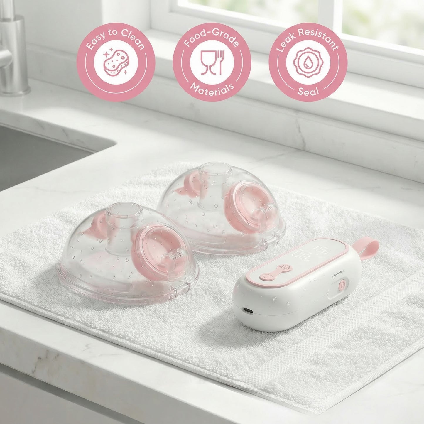 NurtureFlow Portable Breast Pump